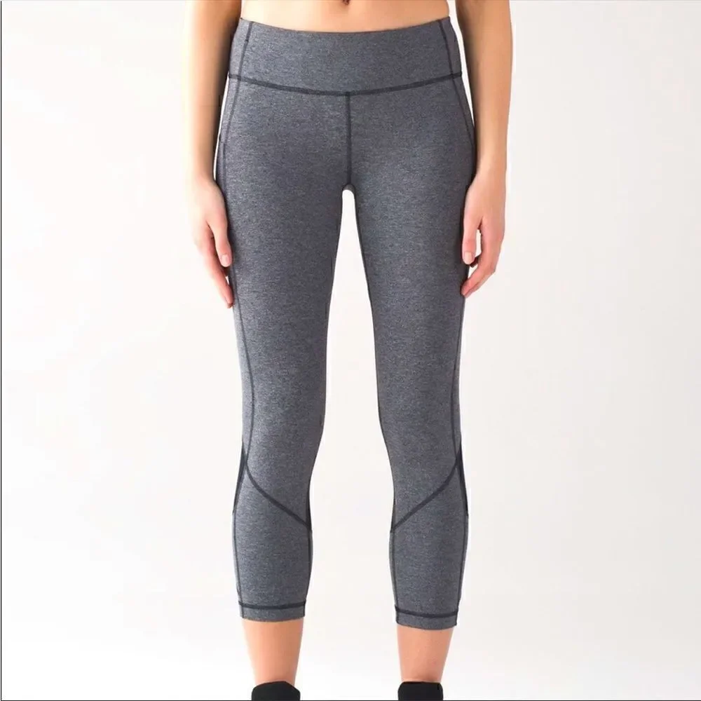 Lululemon Pace Rival Crop Leggings Women Size 6